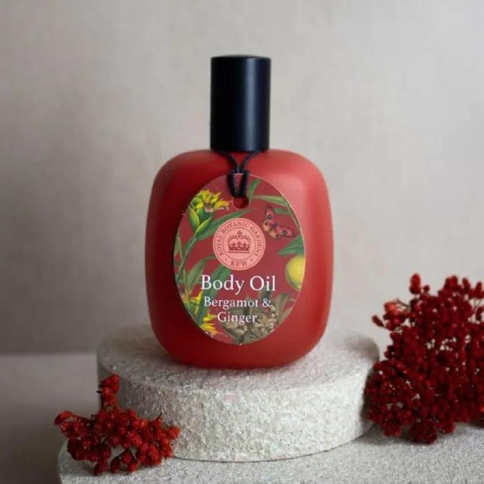 Kew Garden Bergamot & Ginger Body Oil 100ml