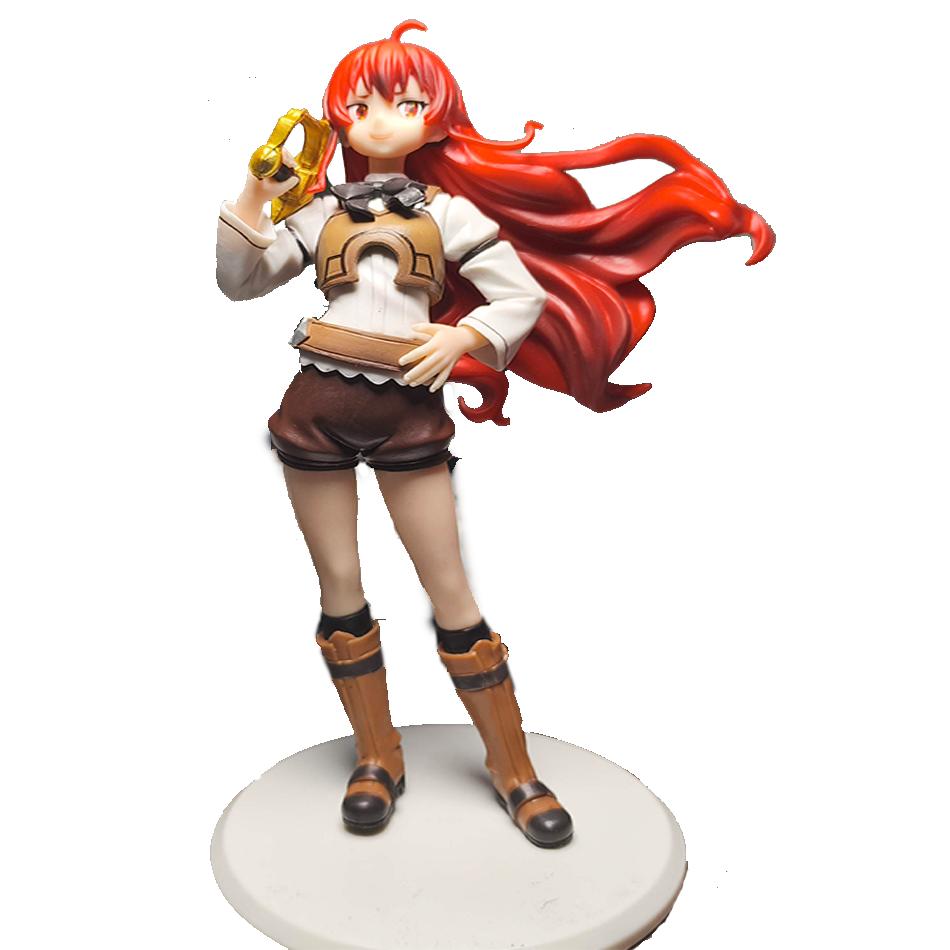 20cm/25cm The Magician Roxy Migurdia Action Figure Mushoku Tensei Jobless Reincarnation Anime PVC flower Articulated Poseable Detailed Movable Scale