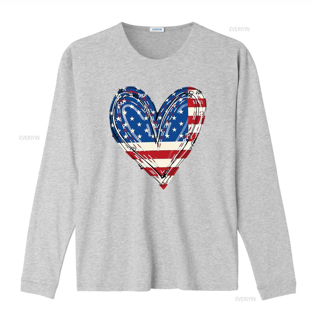 Womens USA T Shirt Girls American Flag 4th of July Kids Patriotic Tops vintage Washed designer clothes Top For Everyday Wear