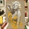 Vintage Metallschild Kunst 20x30cm Blechbild Wanddekor
