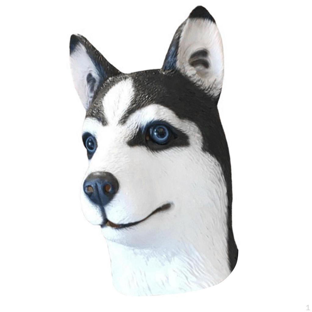 Zvířecí hlava Pokrývka hlavy Dekorace Vtipná převleková rekvizita Kostýmní doplněk na představení Halloween