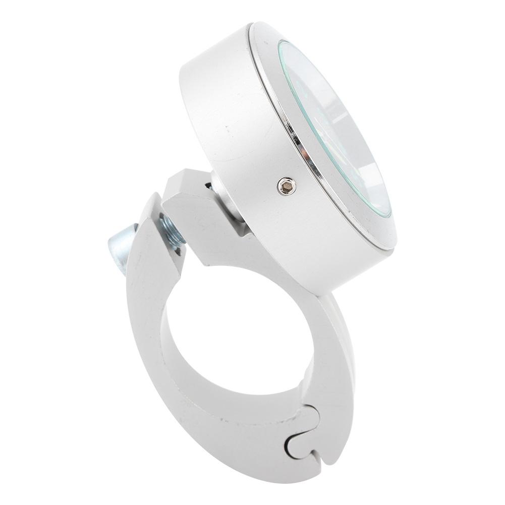 2225mm Motorcycle Handlebar Mount Clock Universal Waterproof Watch Built In