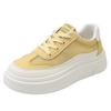 Versatile Breathable Little White Shoes 2025 Summer New Women's Shoes Shoes Popular Mesh Platform Casual Sports Shoes Board Shoes