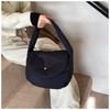 Large Capacity Down Handbag Cloth Winter Underarm Bag Sweet Nylon Shoulder Bag  Office Worker