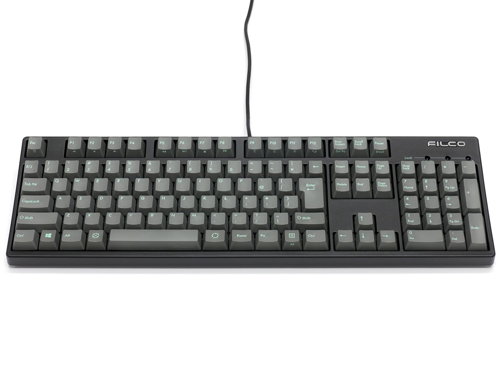 

FILCO Majestouch SGK CHERRY MX Silent Red Switch Full Size Japanese Layout 108 Keys Equipped with PBT Molded Sky Gray Keycaps Supports Rollover