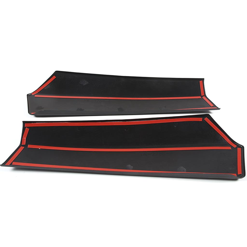 ABS Black Car Exterior Front Windshield Glass A-Pillar Trim For Toyota FJ Cruiser 2007-2025 Car Accessories