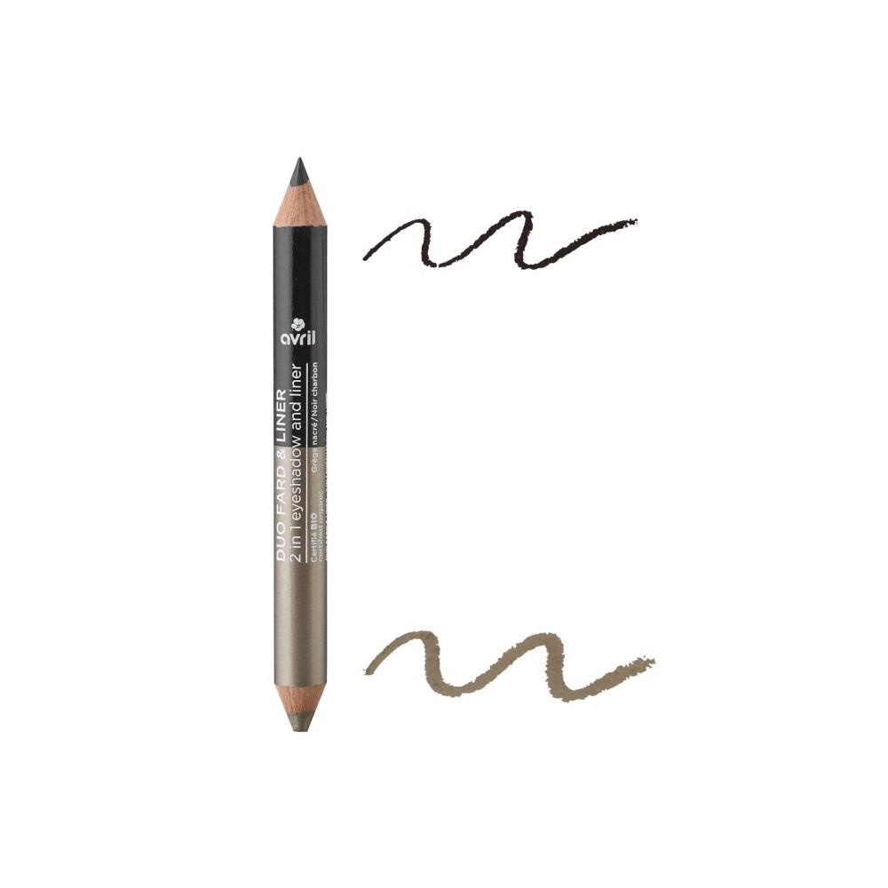 

Avril - Duo Blush & Liner Charcoal/Greyge Pearly Certified Organic