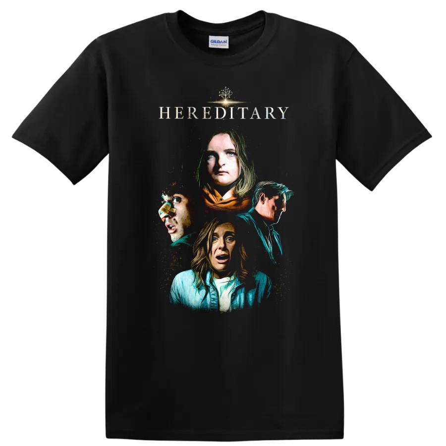 Hereditary Horror T Shirt Scary Movie Art Graphic Tee Family Drama