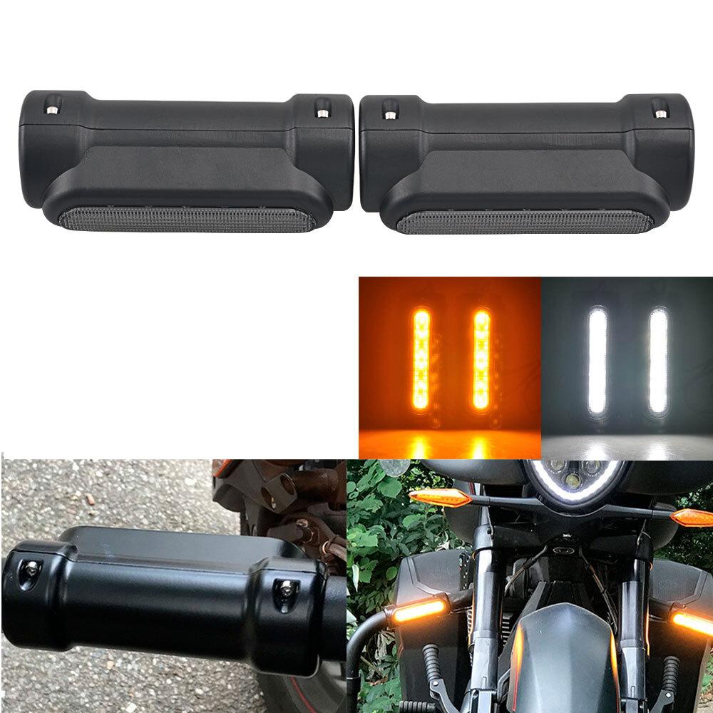 

1.25 Highway Crash Bar Engine Guard Driving Light Turn Signal