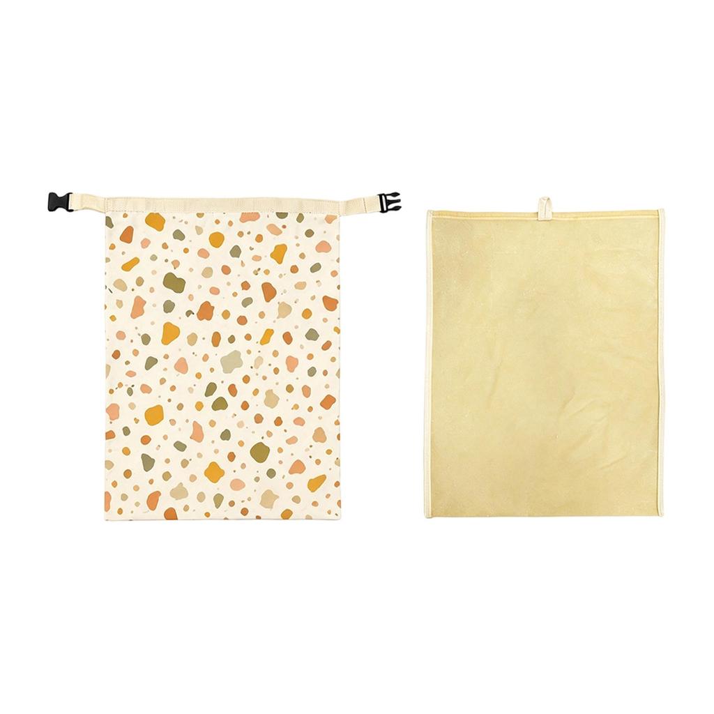 Beeswax Bread Bag for Bread Storage - Reusable Food Wrap with Removable Design