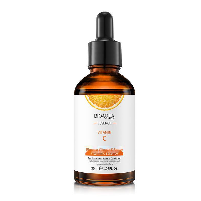 Bioaqua Vitamin C Essence: Hydrates, Moisturizes, Enhances Elasticity, Refines Skin Texture, and Supports Skin Rejuvenation.