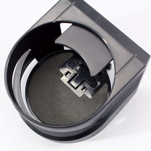 Tsuchiya Yac PZ-731 Car Interior Supplies Drink Holder Louver Holder Black Length 17.9 x Width 12.6 x Height 6.4cm
