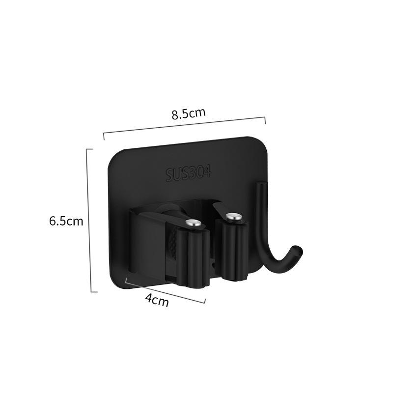 Cross-border High-quality Stainless Steel Punch-free Mop Hook Mop Clip Mop Rack Multi-functional