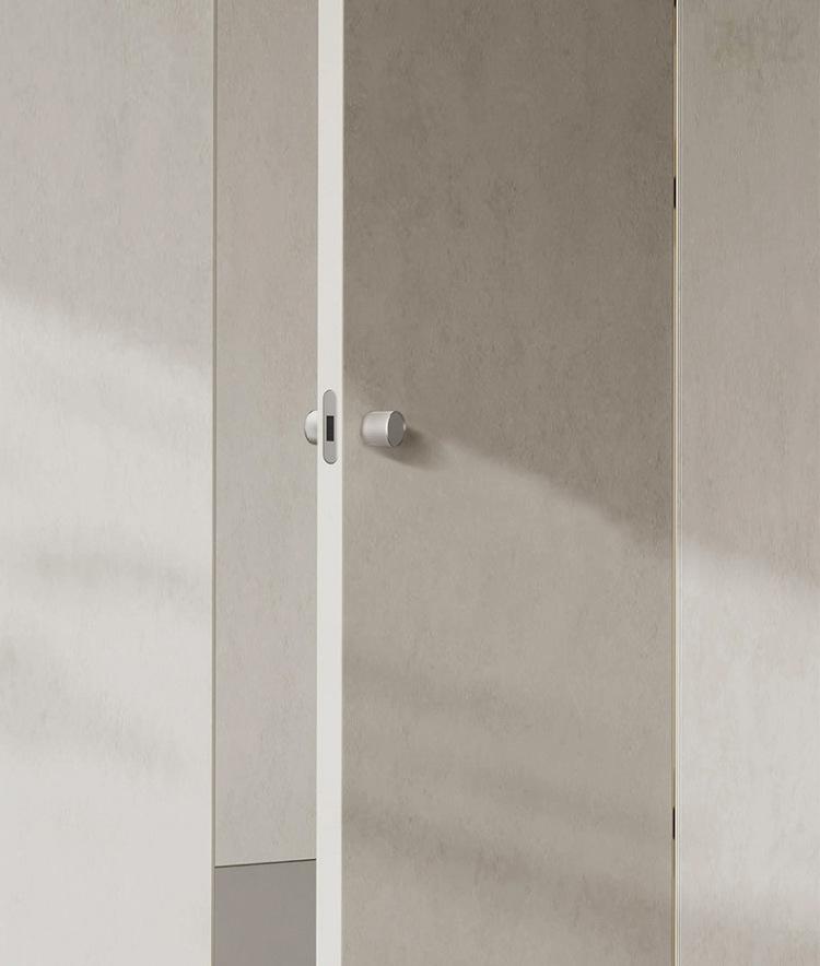 Minimalist Universal Indoor Door Handle Set for Bedroom and Bathroom