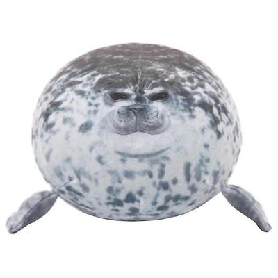 Almofada de Pelúcia Foca, Almofada Foca Gordinha, Brinquedo Almofada Animal de Pelúcia Fofo, Presente de Aniversário, Presente de Dia dos Namorados