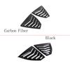For Subaru WRX S4 STI VB - ABS Carbon Fiber Car Rear Window Triangle Exterior Shutter Deflector Decoration Accessrories