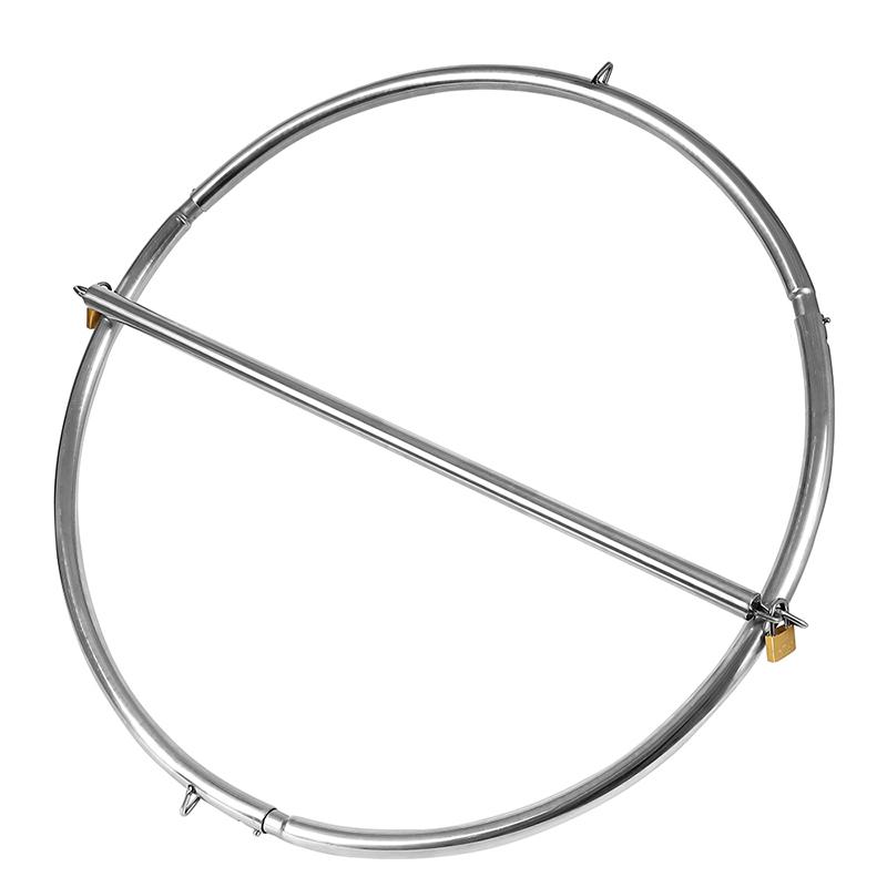 TleMeny BDSM Sexy Stainless Steel Hip Lock Rear Court Bondage Couples Training Female Slave Sex Toys Products Exotic