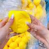 Shapeable Tomato Squeeze Toy Slow Rebound Anxiety Relief Lemon Sensory Toy Soft Stretchy Simulated Fruit Vegetable Fidget Toy