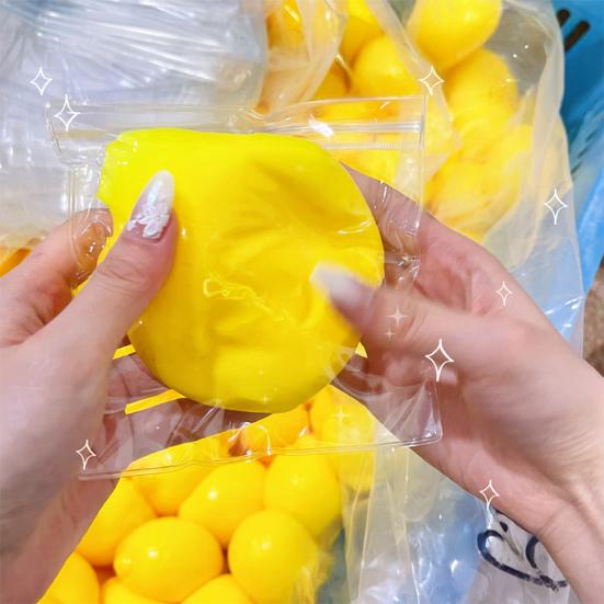 Shapeable Tomato Squeeze Toy Slow Rebound Anxiety Relief Lemon Sensory Toy Soft Stretchy Simulated Fruit Vegetable Fidget Toy