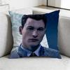DDetroit Become Human Game Pillow Case Sofa Living Room Bedroom Headboard Backrest Cushion Square Cushion Nap Time