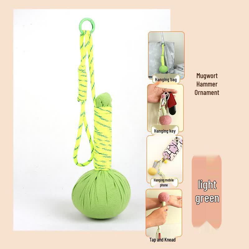 Pao Lian Handheld Wormwood Massage Hammer