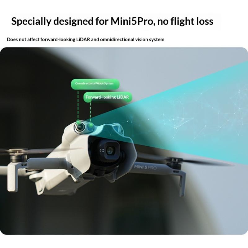 Lens Camera Hood For Mini 5 Pro Sunshade Anti-Glare Lens Guard Gimbal Protective Cover Sunhood Drone Accessories