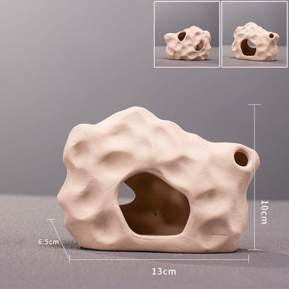 Ceramic Aquarium Shrimp Hideaway Multi-style Decorative Fish Hiding Shelter Creativity Multifunctional