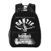 Band DANZIG III How The Gods Kill Heavy Backpacks Boys Girls Bookbag Students School Bags Cartoon Travel Rucksack Shoulder Bag