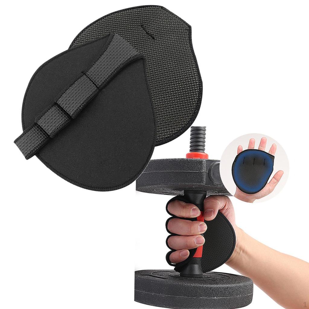 Grip Pads Lifting Grips, Fitnesshandschuhe, für Gewichtheben, Calisthenics &