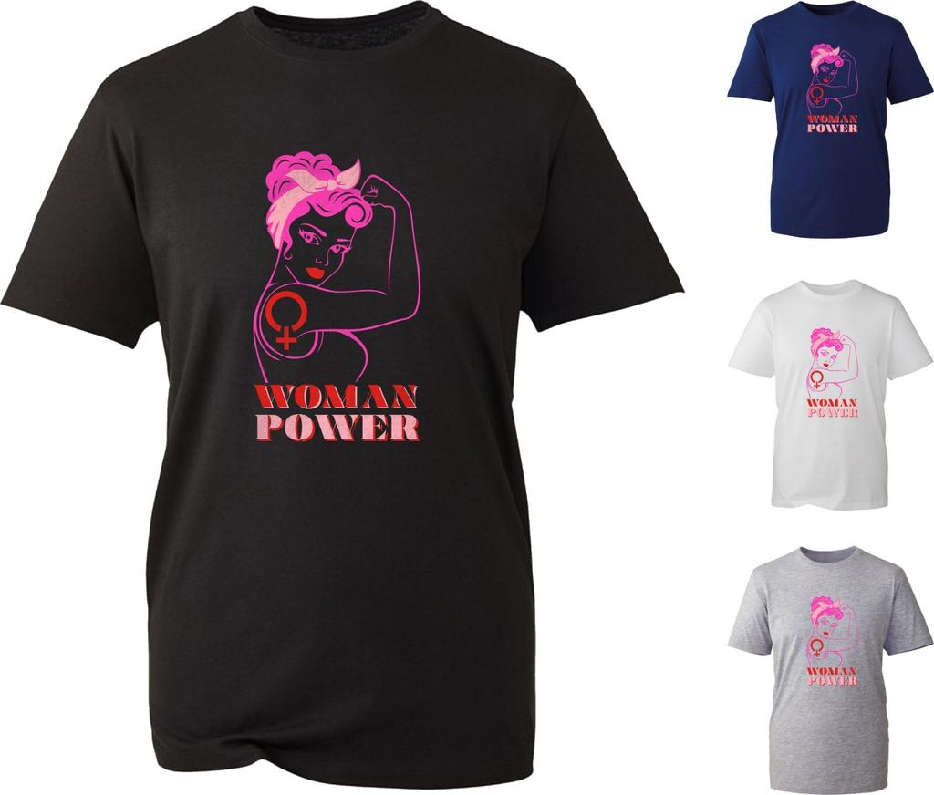 Unisex Power TShirt Unisexs Day Feminist Feminism Empowerunisext Girl Power Tee Top