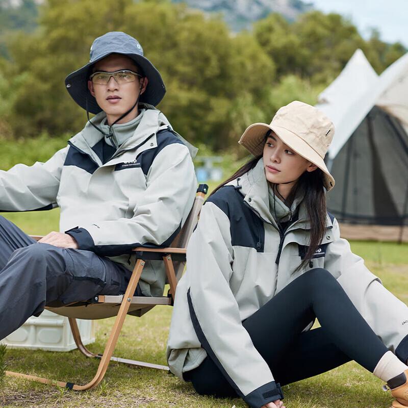 JEEP Unisex 3-in-1 Outdoor Windproof Waterproof Jacket