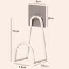 1Pc Adhesive Cap Storage Rack Wall Mount No Drilling Damage Free Hat Organizer for Bedroom Entryway Dorm Use