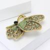Vintage Alloy Rhinestone Big Butterfly Brooch Exquisite Fashion Women'S Suit Cardigan Corsage Ornament Pin