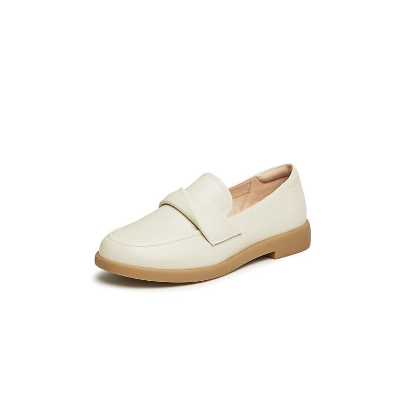 TEENMIX Women s Retro Commuter Leather Loafers 36