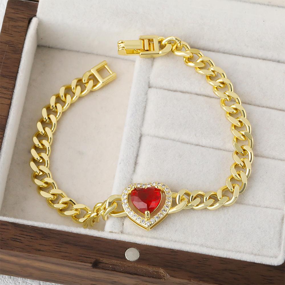 Love Bracelet Women s Niche Light Luxury Fashion Bracelet One Size(18CM~21CM)