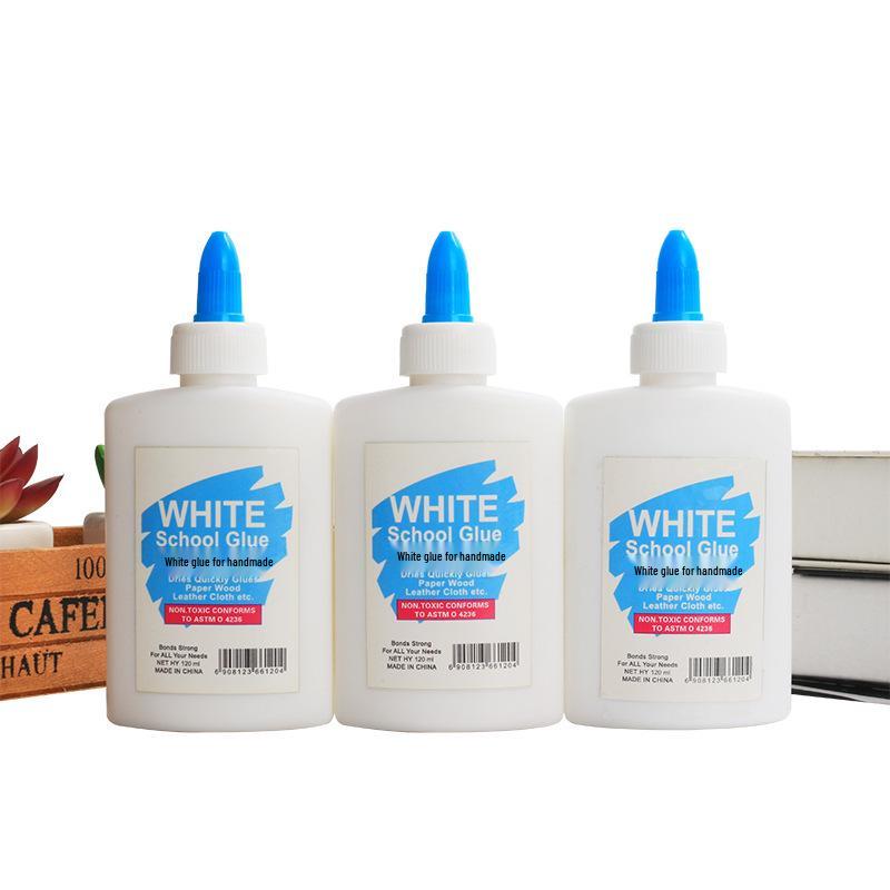 120ML Student Craft White Glue - High Adhesion for DIY, Office & Education