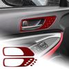 AIRSPEED for Lexus RC Door Window Control Switch Panel Cover Window Button Frame Sticker Interior Decoration Accessories for Lexus RC300 RC350 RC200T