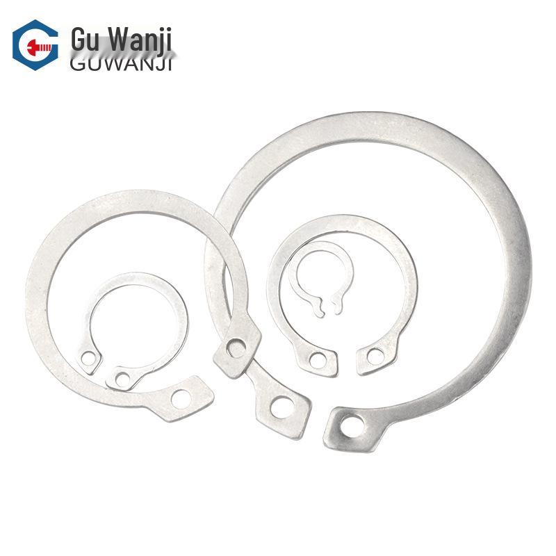 Iron Black Elastic 65MN Manganese Shaft Circlip Retaining Ring GB894