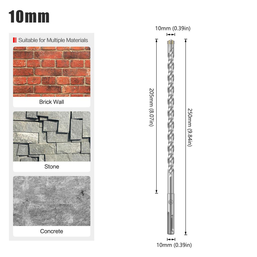 Cross Drill Bit Alloy Electric Hammer Drill Concrete Through Wall Hole Impact Drill Bit, Wall Hole Drill, Electric Hammer Drill Bit