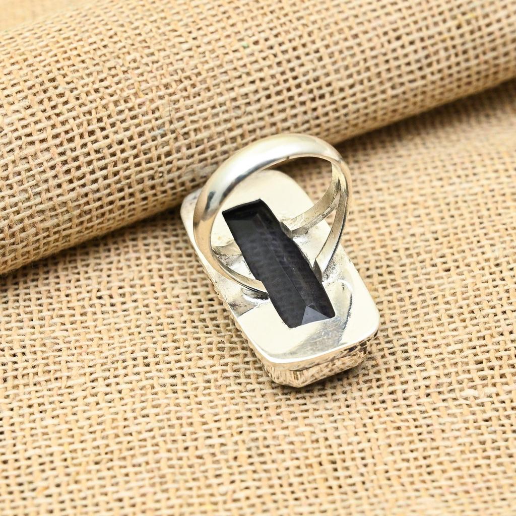 Glorious Iolite Gemstone Handmade 925 Solid Sterling Silver Jewelry Ring Fro Her