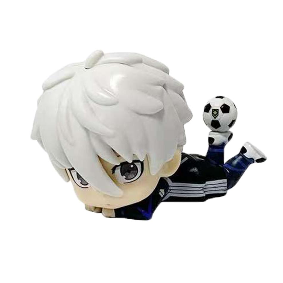BLUE LOCK Action Figures Isagi Yoichi Nagi Seishiro Gifts Anime Figure Q Version Figurine PVC Collectible Model Kids Doll Toys