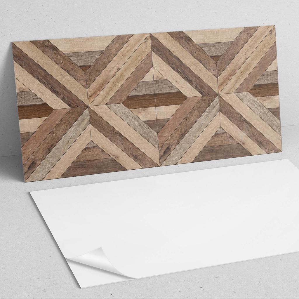 Wall Decor PVC Panel with Pattern for Room 120x60 Cm Wooden Panel Pattern
