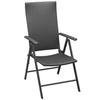 VidaXL Chaises empilables de jardin 2 pcs Résine tressée Noir