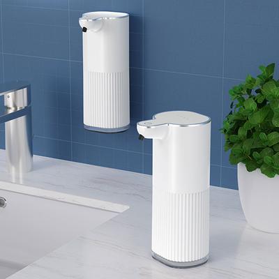 Distributeur de savon automatique 4 niveaux réglables Distributeur pompe à savon liquide Mains libres Distributeur de désinfectant pour les mains pour la cuisine la salle de bain