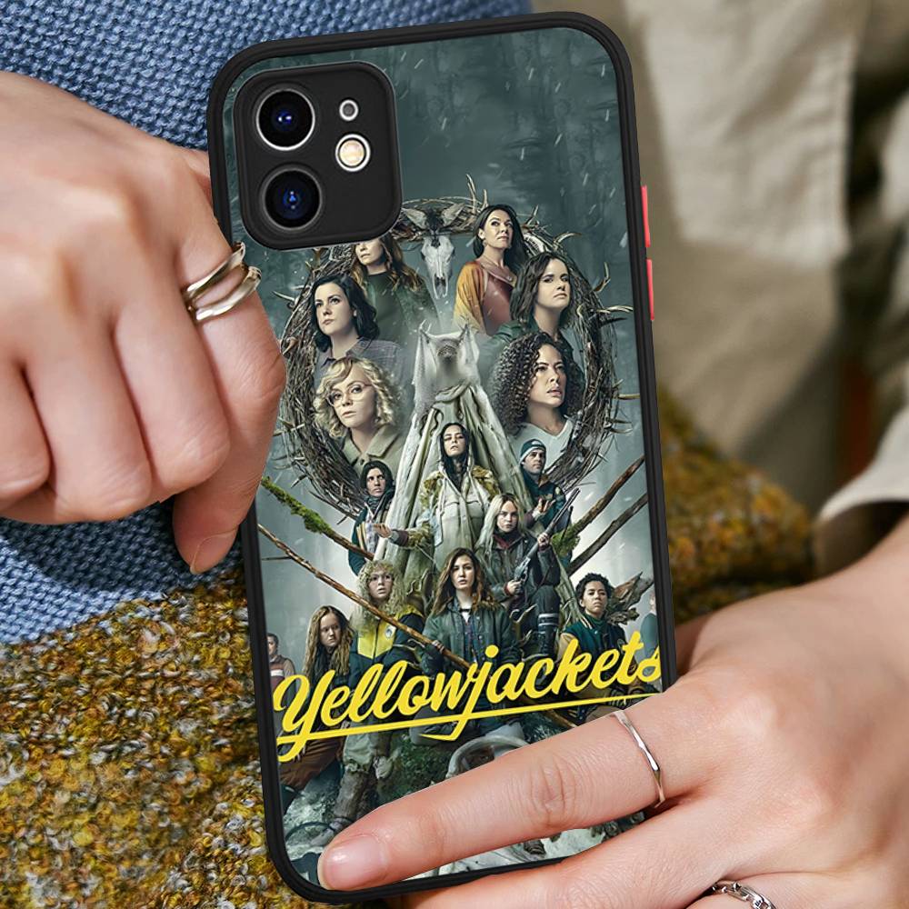TV Horror Yellowjackets For IPhone 11 12 13 14 15 16 Pro Max Plus X XS MAX Back Cover Matte Phone Case
