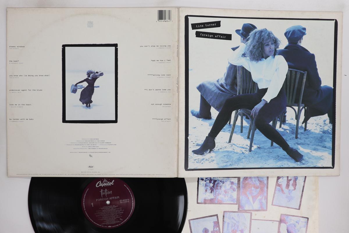 Виниловая пластинка TINA TURNER Foreign Affair C191873 CAPITOL 1989 US SoulFunk Б/У
