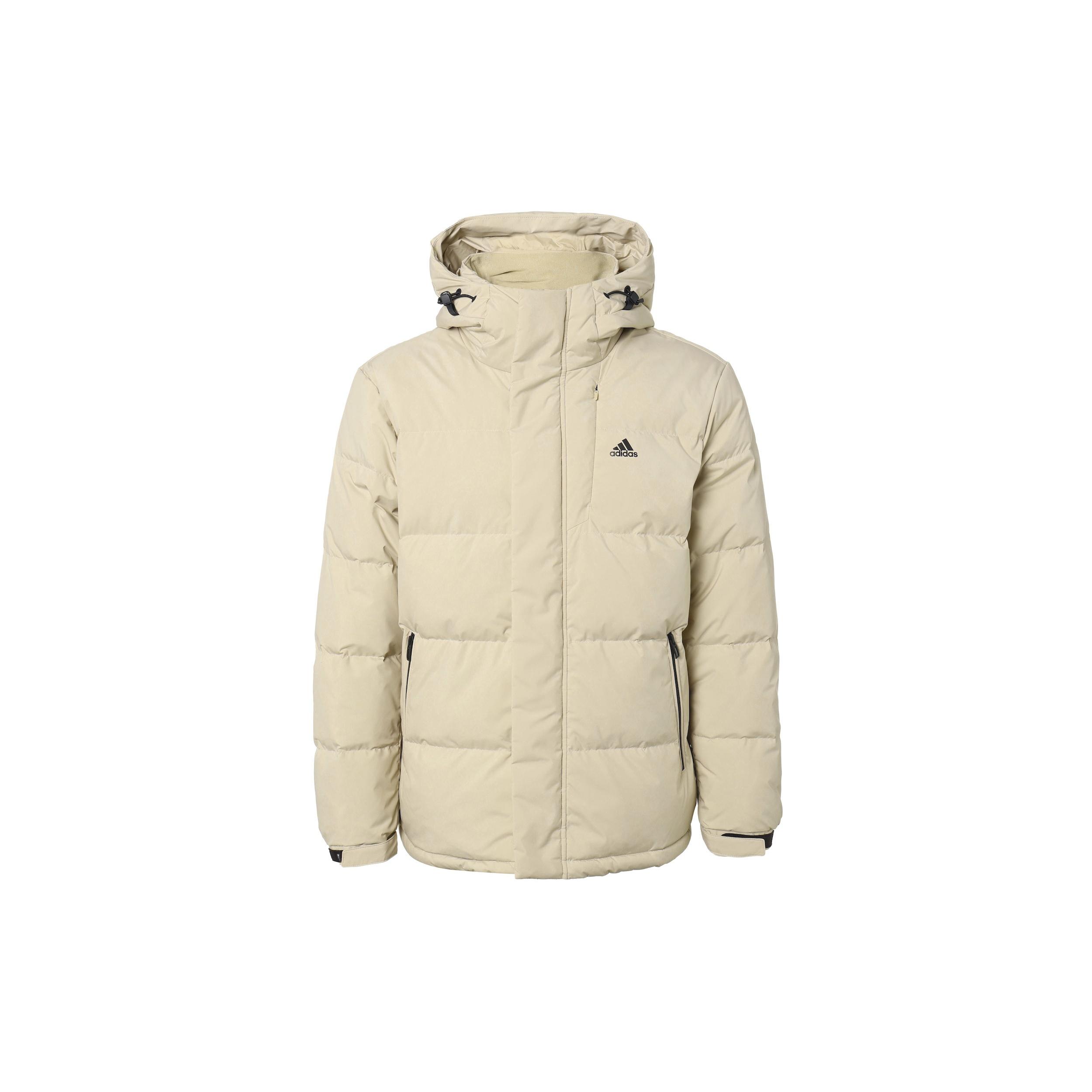 adidas Down Hooded Jacket  Beige  Men s IW0780 XXL