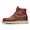 Tendência de Moda Barstow Botas de Trabalho Curtas Botas Masculinas Marrom Escuro 89647214
