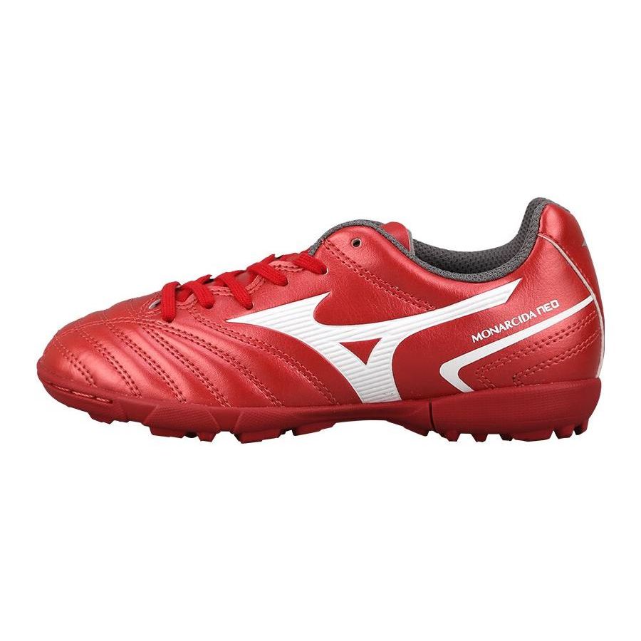 

Mizuno Monarcida Neo 2 AS Искусственная трава Амортизация Прочные Низкий верх Детские футбольные бутсы Детские кроссовки Красный Белый P1GE222560 35