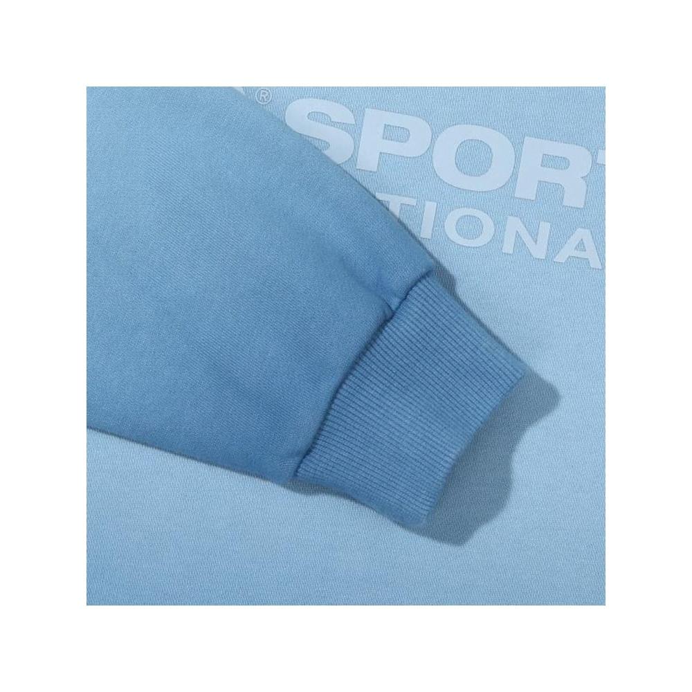 [fila Kids] Garment Dying Sweatshirt  Fk2pog3203x Ebu  q0zFk2pog3203xEbu